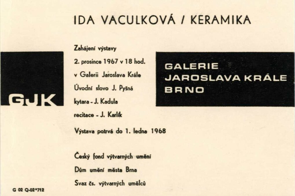 Ida Vaculková – keramika